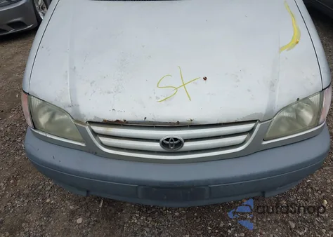 2002 Toyota Sienna Ce from USA, damaged, VIN 4T3ZF19C02U507102